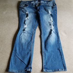 Amethyst jeans plus size 18 x 32